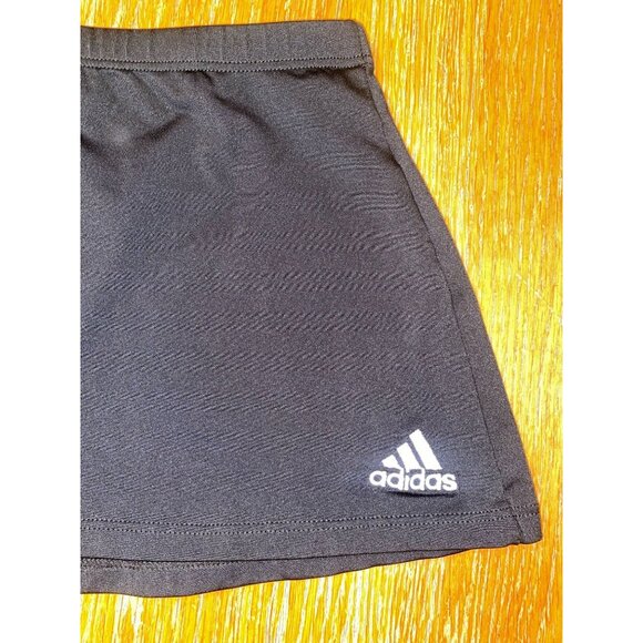 Adidas Womens Tennis Skirt Black Athletic Performance Wear Size S - Picture 2 of 3